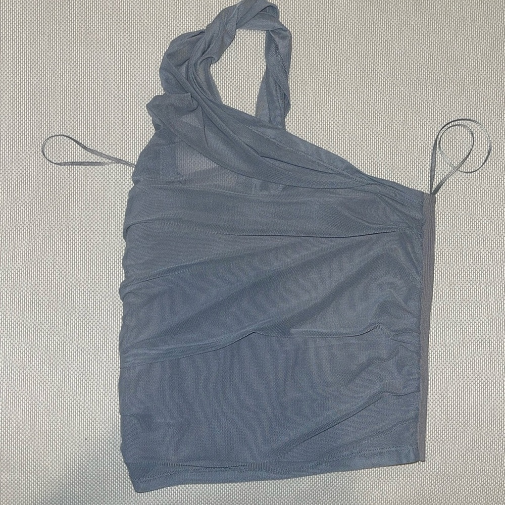 Zara Crop Asymmetric top - Picture 4 of 7